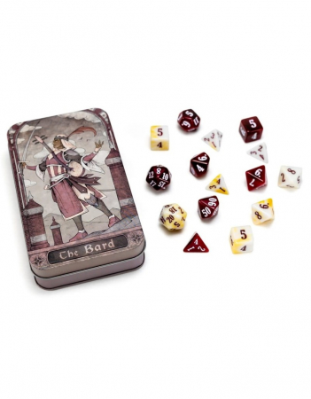 Zaruri - Class-Specific Dice Set Bard (Pathfinder and 5E)
