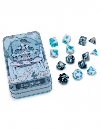 Zaruri - Class-Specific Dice Set Monk (Pathfinder and 5E)