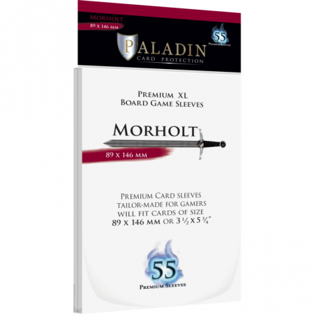 Precomenzi - Paladin Morholt Sleeves - Clear 89x146mm (55 buc)