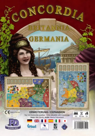 Jocuri de strategie - Concordia: Britannia/Germania (Extensie) – EN