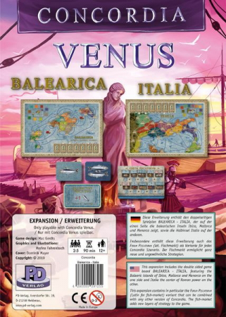 Jocuri de strategie - Concordia Venus: Balearica/Italia (Extensie) – EN