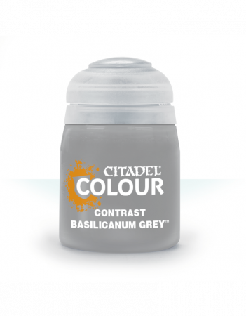Vopsele Citadel - Citadel - Contrast: Basilicanum Grey - GW (29-37) (18 ml)