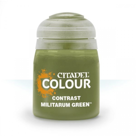 Painting & Terrain - Citadel - Contrast: Militarum Green - GW (29-24) - (18 ml)