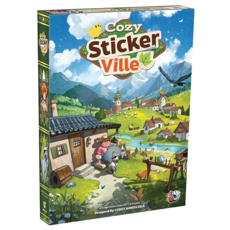 Jocuri cooperative - Cozy Stickerville - EN