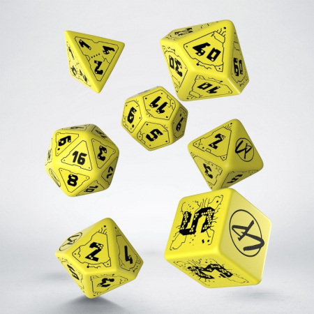 Zaruri - Cyberpunk Red: Dice Set - Danger Zone