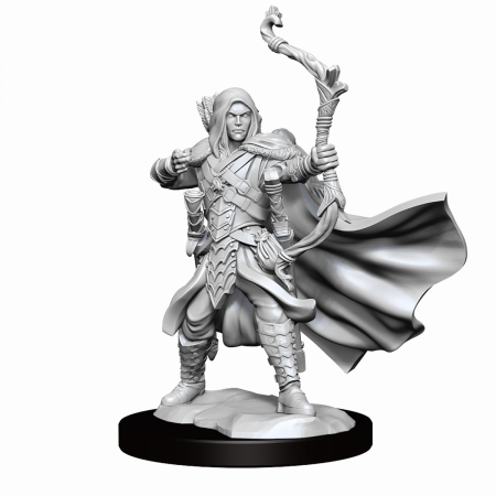 RPG - D&D Frameworks Miniature: Elf Ranger Male