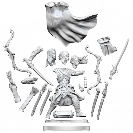 D&D Frameworks Miniature: Elf Ranger Male [1]