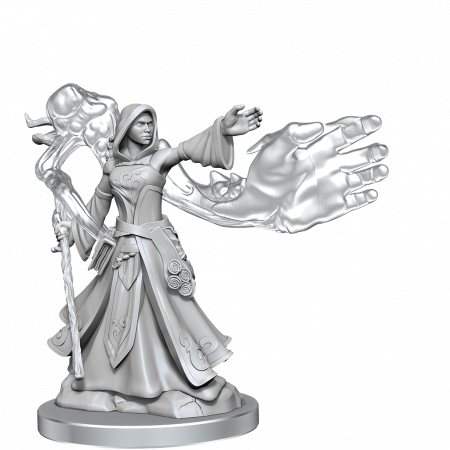 RPG - D&D Frameworks Miniature: Elf Wizard Female