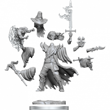 Miniaturi RPG - D&D Frameworks Miniature: Human Warlock Male
