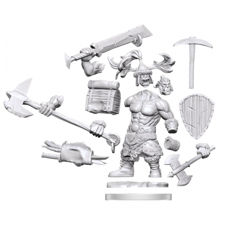 D&D Frameworks Miniature: Orc Barbarian Male [1]
