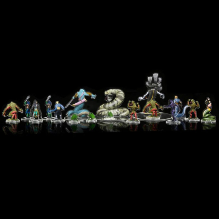 D&D Idols of the Realms 2D Set: Scales & Tails - Snake Den [3]