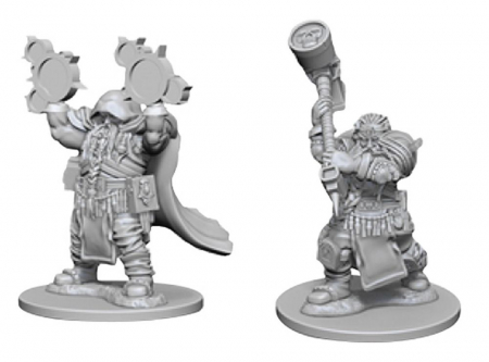 RPG - D&D Nolzur's Marvelous Miniatures - Dwarf Male Cleric