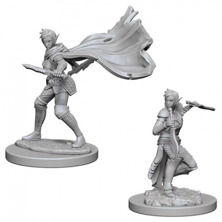 RPG - D&D Nolzur's Marvelous Miniatures - Elf Female Rogue