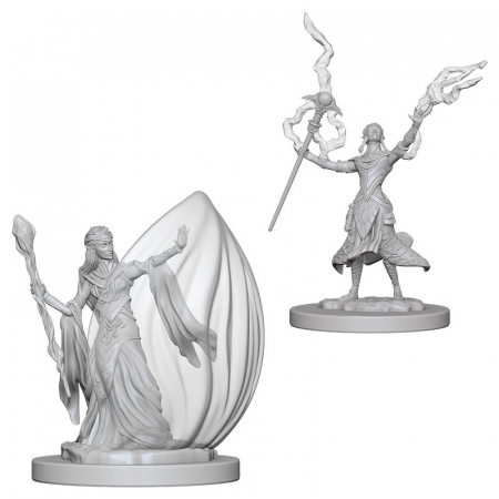 RPG - D&D Nolzur's Marvelous Miniatures - Elf Female Wizard