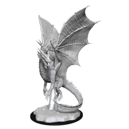 RPG - D&D Nolzur's Marvelous Miniatures - Young Silver Dragon