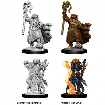 D&D Nolzur's Marvelous Unpainted Miniatures: Female Dragonborn Sorcerer (W8) [1]