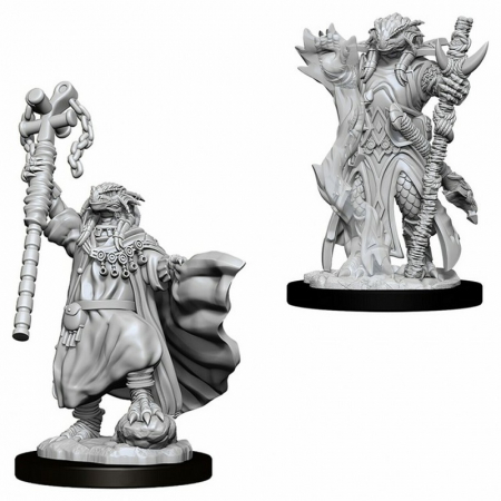 RPG - D&D Nolzur's Marvelous Unpainted Miniatures: Female Dragonborn Sorcerer (W8)