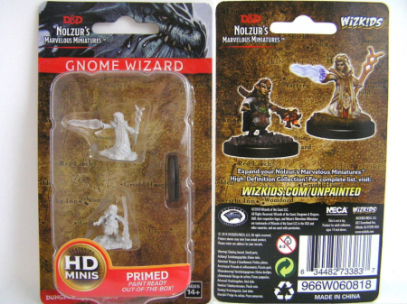 RPG - D&D Nolzur's Marvelous  Unpainted Miniatures: Female Gnome Wizard