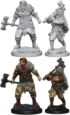 RPG - D&D Nolzur's Marvelous Unpainted Miniatures: Human Male Barbarian