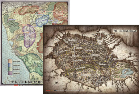 RPG - D&D - Out of the Abyss Map Set (23"x16", 20"x16")