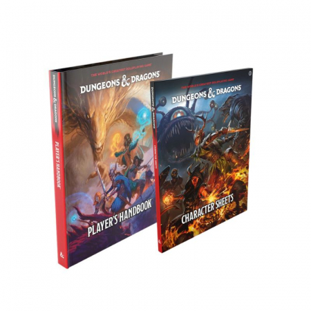 Pachete promoționale - D&D - Player's Handbook + Character Sheets 2024 - Promo Pack