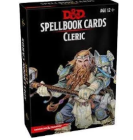 RPG - D&D Spellbook Cards - Cleric - EN