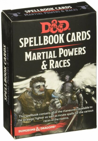 RPG - D&D Spellbook Cards - Martial Powers & Races - EN