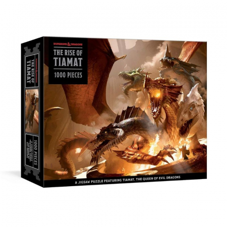Geek Zone - D&D: The Rise of Tiamat Dragon Puzzle
