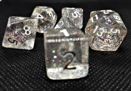Precomenzi - Dice Set Confetti: Rainbow