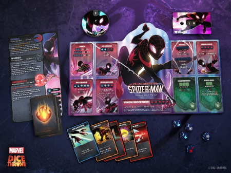 Dice Throne Marvel 4-Hero: Box - Scarlet Witch vs Thor vs Loki vs Spider-Man - EN [5]