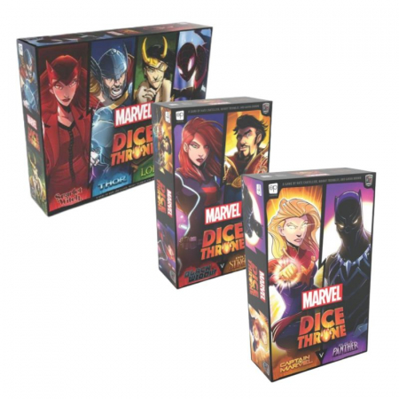 Pachete promoționale - Dice Throne Marvel - Promo Pack