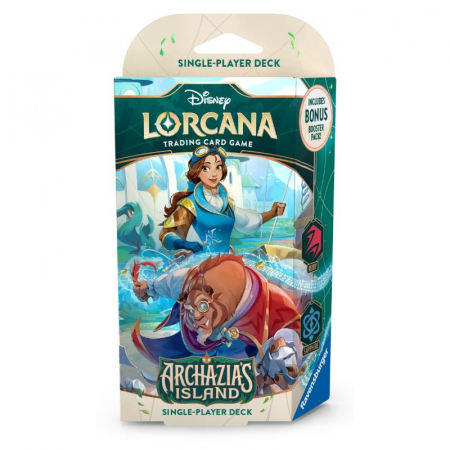 Lorcana - Disney Lorcana TCG - Archazias Island Starter Deck - Belle & The Beast - EN