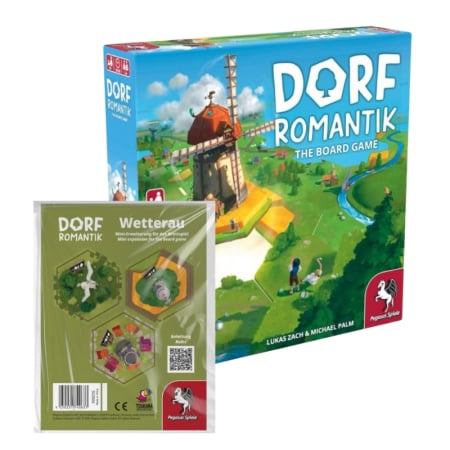 Board Games - Dorfromantik + Dorfromantik: Wetterau (Mini-Extensie) - EN/DE