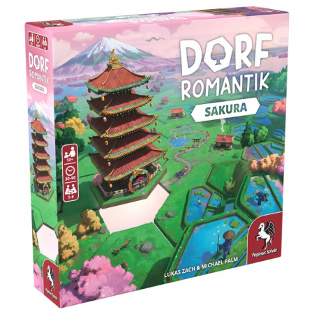 Jocuri cooperative - Dorfromantik: Sakura - EN