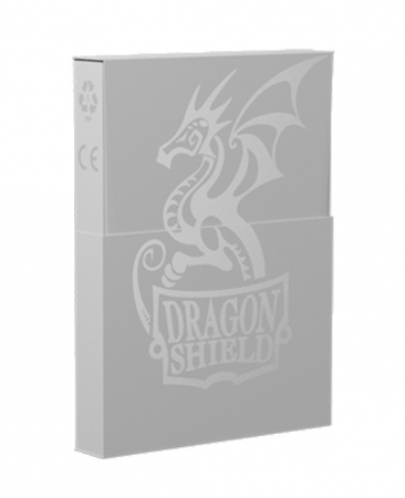Dragon Shield Cube Shell - Ashen White 15+ (8 buc) [1]