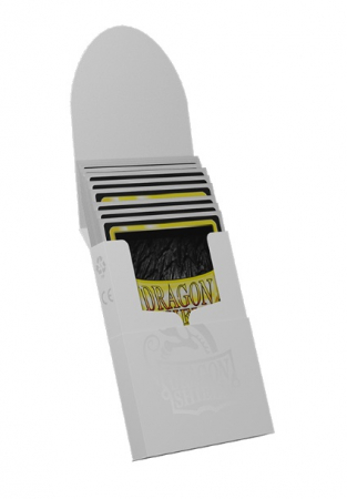 Dragon Shield Cube Shell - Ashen White 15+ (8 buc) [2]