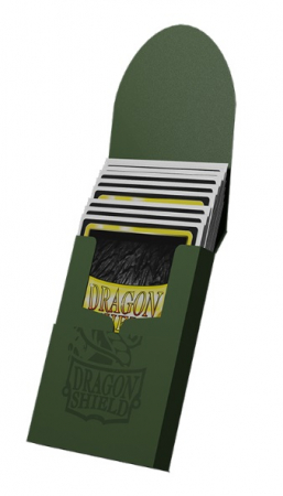 Dragon Shield Cube Shell - Forest Green 15+ (8 buc) [2]