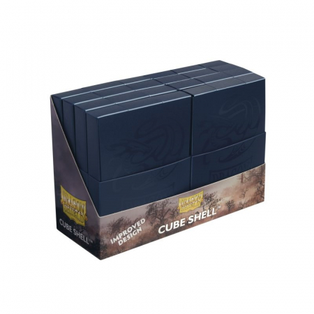 Depozitare cărți - Dragon Shield Cube Shell - Midnight Blue 15+ (8 buc)