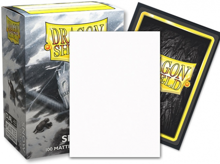 Dragon Shield Standard Sleeves - Matte Dual Snow Nirin 63.5x88.9mm (100 Sleeves) [1]