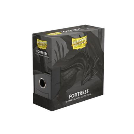 Accesorii - Dragon Shield Fortress Card Drawers 2 - Vertical - Black