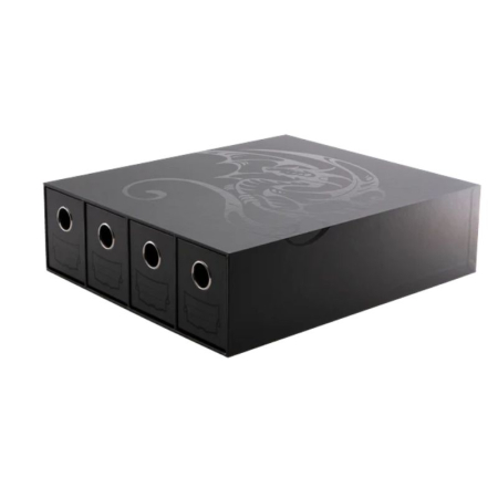 Dragon Shield Fortress Card Drawers 4 - Horizontal - Black [3]