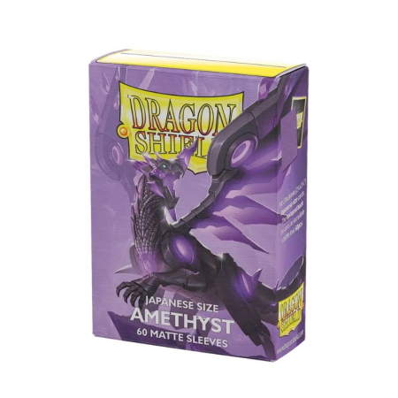 Dragon Shield Japanese Sleeves - Matte Amethyst 59x86mm (60 buc) [2]