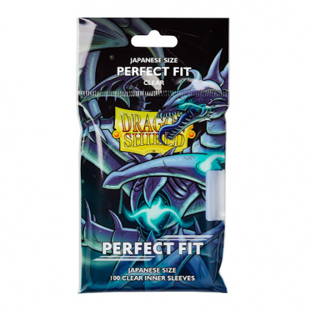 Accesorii - Dragon Shield Japanese Perfect Fit Inner Sleeves - Clear Qyonshi 59x86mm (100 buc)
