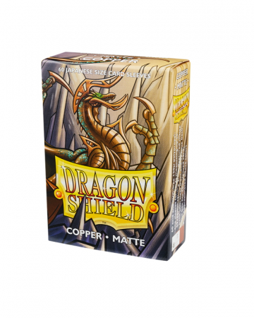 Accesorii - Dragon Shield Japanese Sleeves - Matte Copper 59x86mm (60 buc)