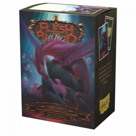 Sleeves - Dragon Shield Matte Art Sleeves - Flesh and Blood: Ouvia 63x88mm (100 buc)