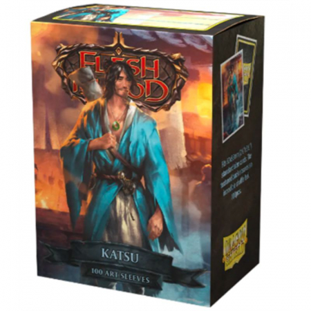 Sleeves - Dragon Shield Matte Art Sleeves - Flesh and Blood: Katsu 63x88mm (100 buc)