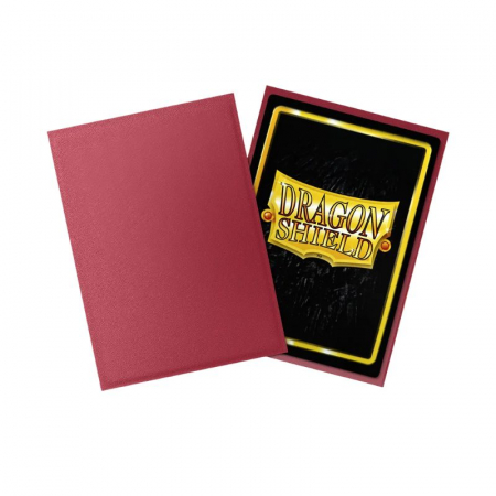 Dragon Shield Standard Sleeves - Matte Non-Glare Blood Red 63x88mm (100 buc) [1]