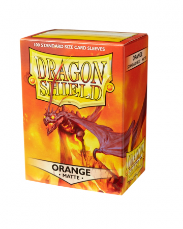 Precomenzi - Dragon Shield Standard Sleeves - Matte Orange 63.5x88.9mm (100 buc)
