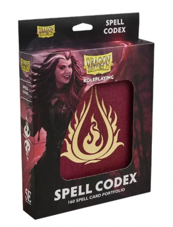 Albume & pagini - Dragon Shield Spell Codex Portfolio - Blood Red