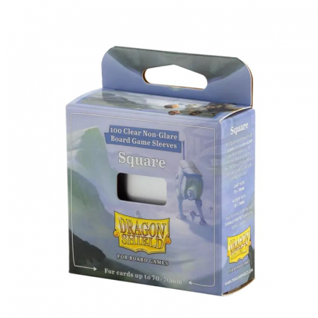 Sleeves - Dragon Shield Square Sleeves 70x70mm (100 buc)
